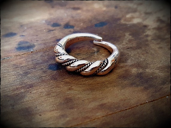 Celtic bronze deals ring