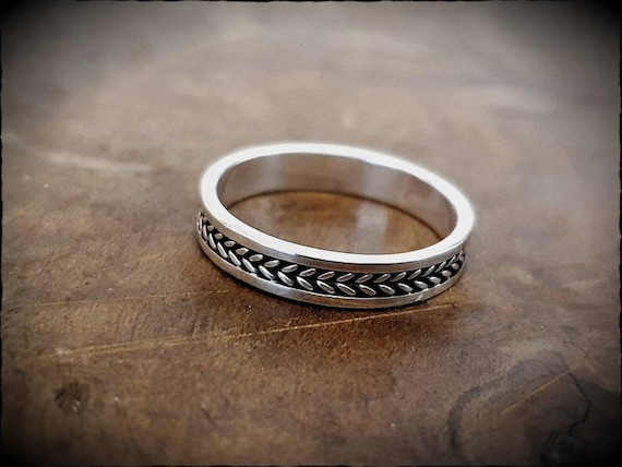 Sterling Silver Viking Ring Etsy UK