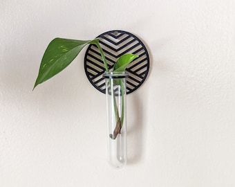 Wall Hanging Graphic Circle Propagation Vase