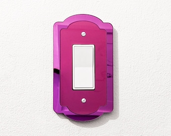 Retro Glam Light Switch Plate Cover  - Multiple Options