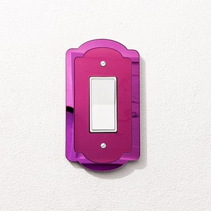 Retro Glam Light Switch Plate Cover  - Multiple Options