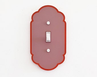 Modern Victorian Light Switch Plate Cover  - Multiple Options