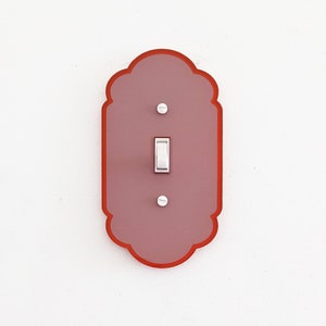 Modern Victorian Light Switch Plate Cover  - Multiple Options