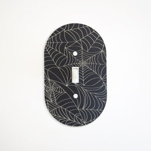 Spider Webs Switch Plate Cover  - Multiple Options