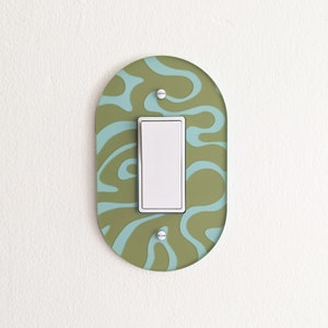 Groovy Tiger Stripe Light Switch and Outlet Plate Covers  - Multiple Options