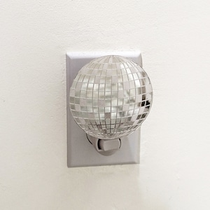 Disco Ball Mirrored Acrylic Night Light image 3