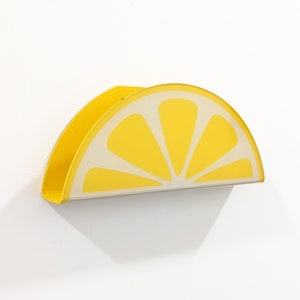 Lemon Slice Acrylic Wall Mail Holder image 2