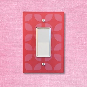 Breeze Block Switch Plate and Outlet Covers  - Pattern D