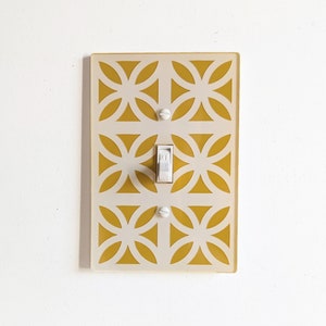 Breeze Block Switch Plate and Outlet Covers  - Pattern B
