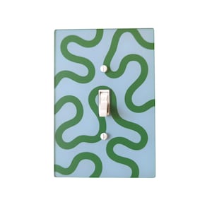 Playful Squiggles Switch Plate and Outlet Covers