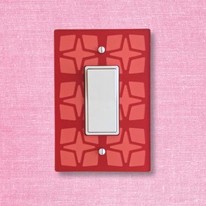 Breeze Block Switch Plate and Outlet Covers  - Pattern C