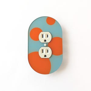 Bubbles Light Switch and Outlet Plate Covers  - Multiple Options