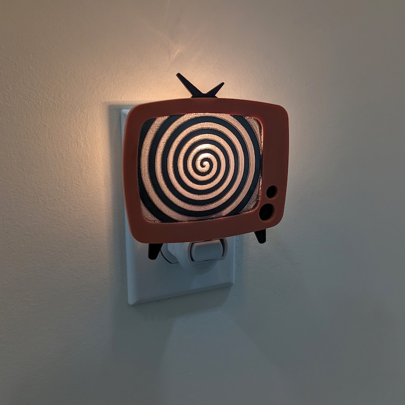 Retro TV Acrylic Night Light zdjęcie 7