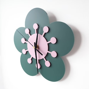 Flower Wall Clock image 2