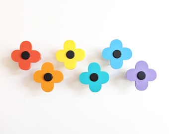 Quirky Flower Wall Hooks