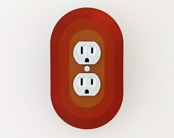 Retro Oval Outlet Cover  - Multiple Options