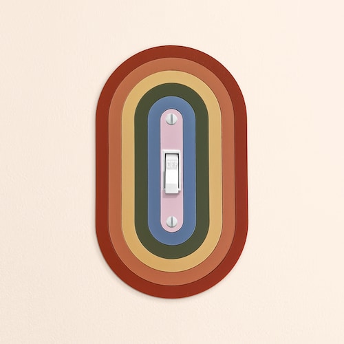 Retro Glam Light Switch Plate Cover Multiple Options Etsy