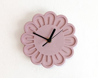 Mini Flower Acrylic Wall Clock