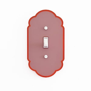 Modern Victorian Light Switch Plate Cover  - Multiple Options