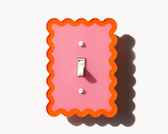 Squiggly Wiggly Switch Plate and Outlet Covers