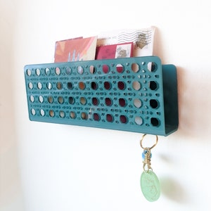 Acrylic Rattan Cane Wall Mail Holder image 5