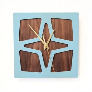 Breeze Block Wall Clock