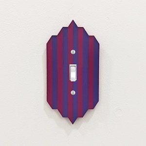 Art Deco 3D Illusion Switch Plate Cover  - Multiple Options