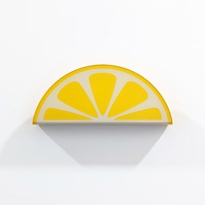 Lemon Slice Acrylic Wall Mail Holder image 3