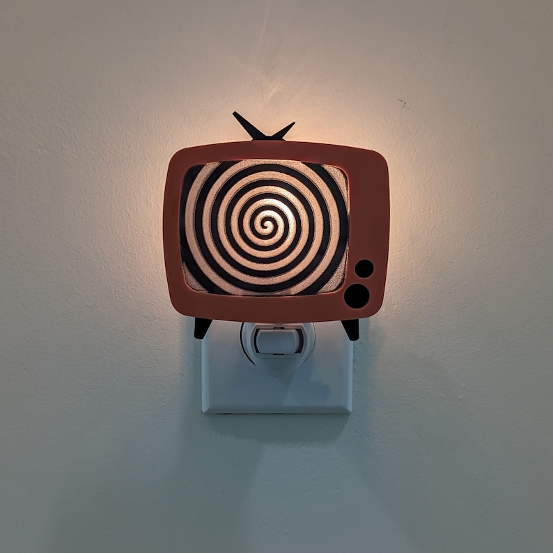 Retro TV Acrylic Night Light zdjęcie 6