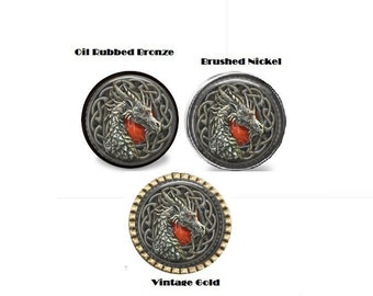 Dragon Knob Antique Drawer Knobs Cabinet Knobs Brass Bronze Etsy