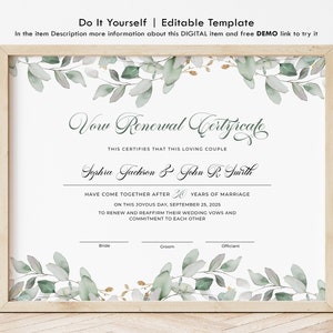 Vow renewal gift store ideas for husband