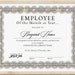Printable Employee of the Month Year EDITABLE Template - Etsy