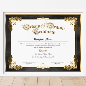 Cetificate-Odination-Deacon (Pachment) (8-1/2" X 11