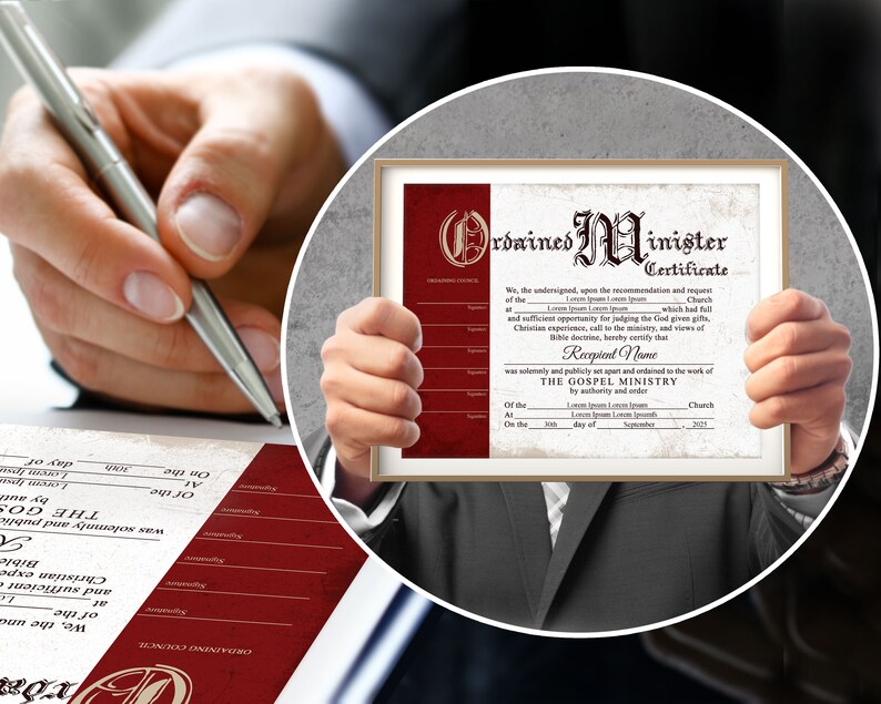 ordained ministers licence ordained ministers licence