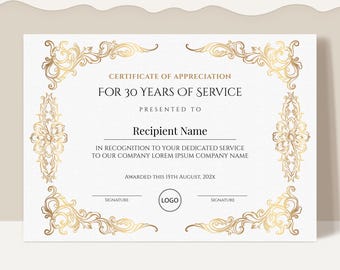 Certificate Of Commendation Example