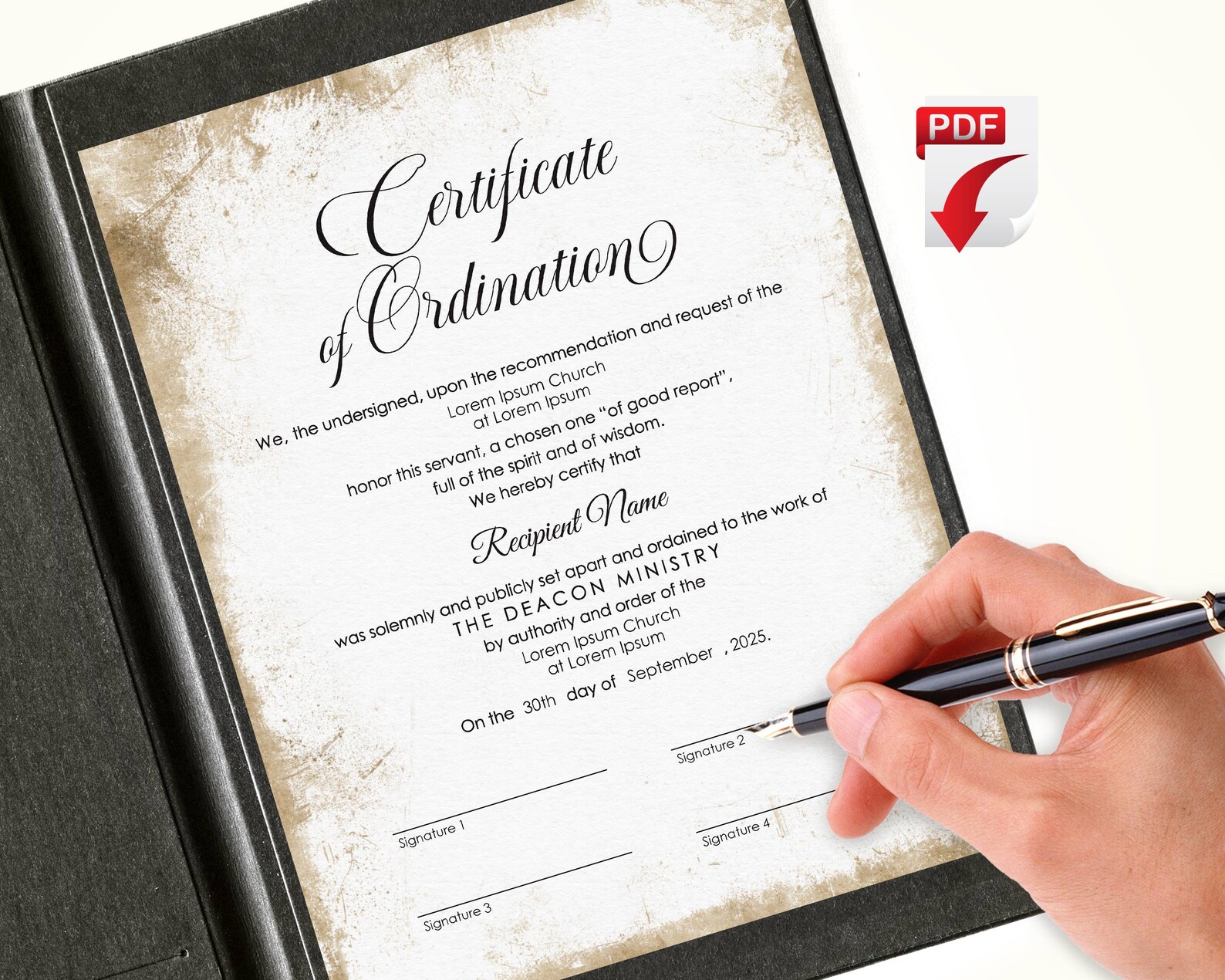 What is a deacon in the baptist church picture