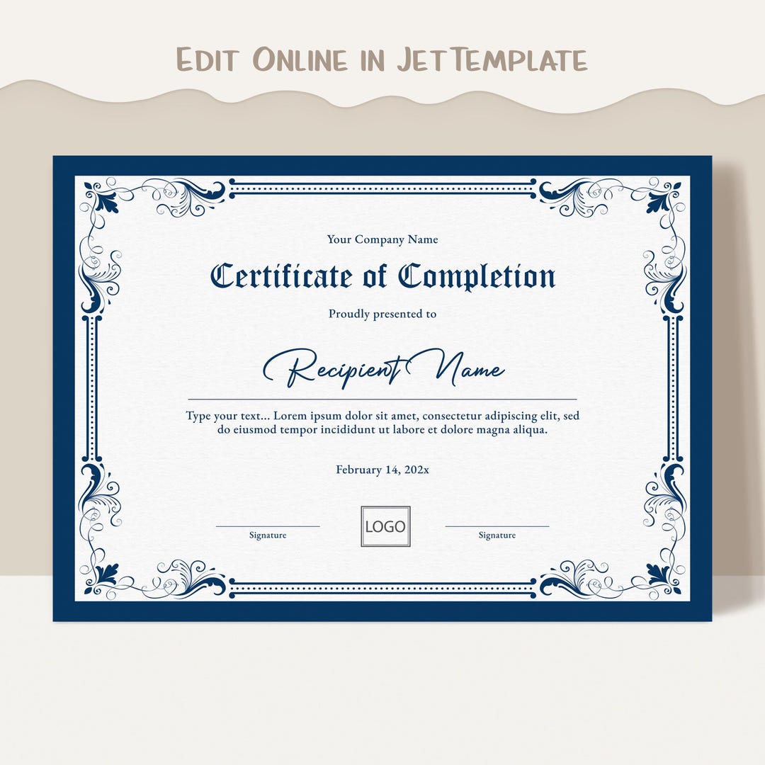 15 plantillas de certificado de participación, image size:1080x1080