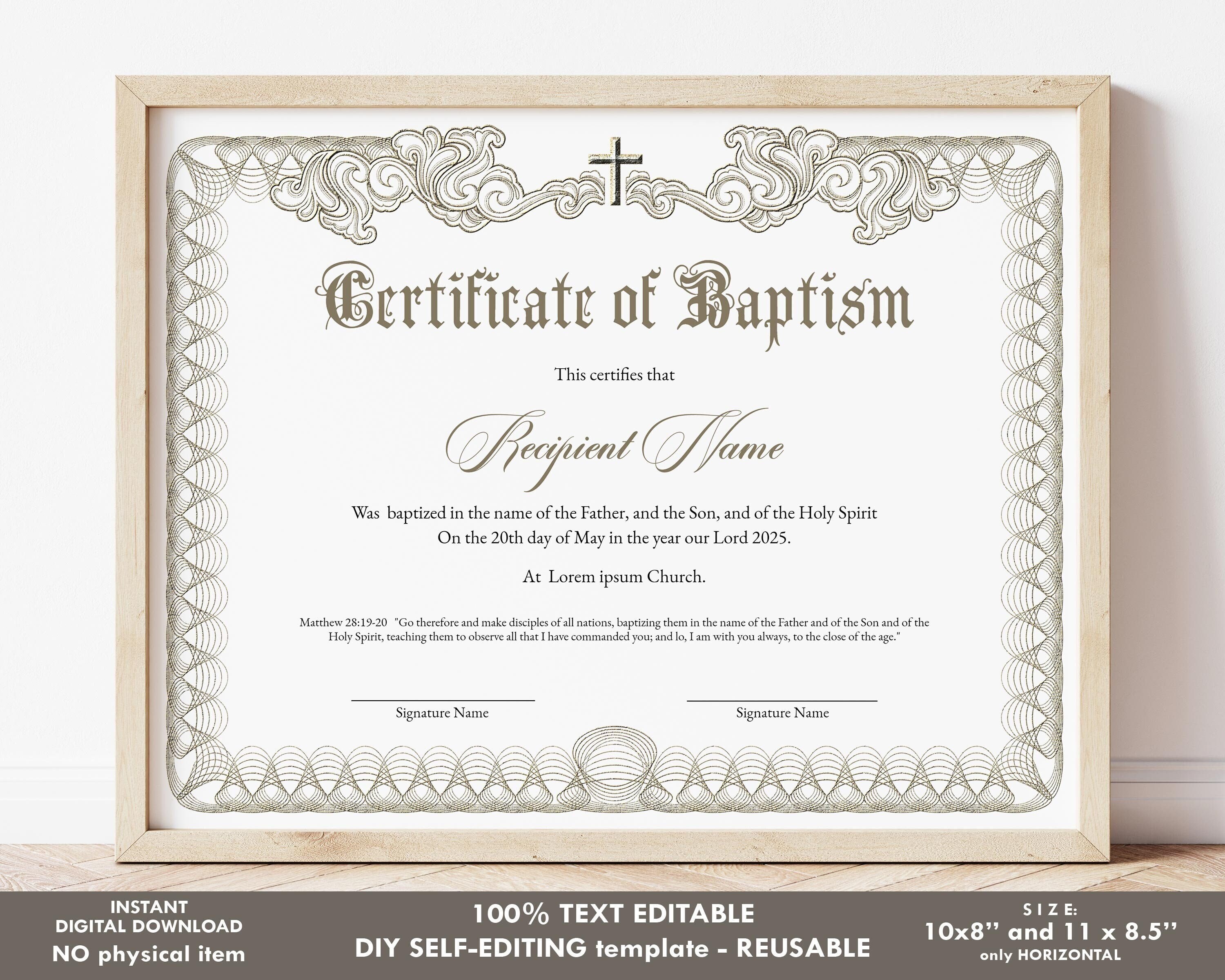 Episcopal Baptism - Etsy