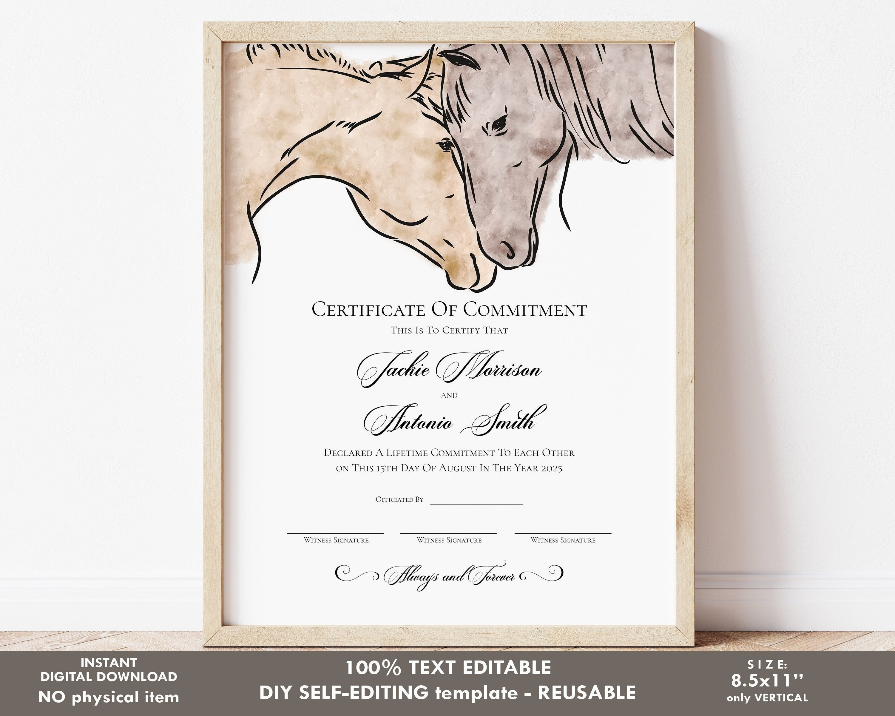 editable-commitment-ceremony-certificate-template-printable-etsy