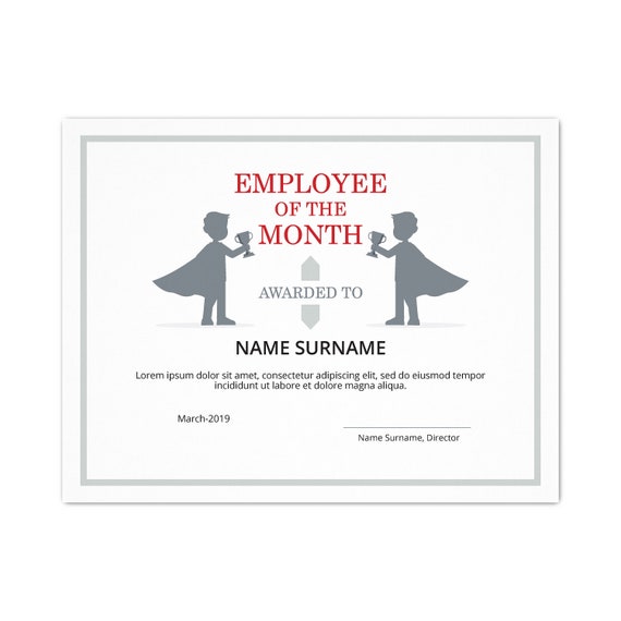 Worker of the Thirty day period EDITABLE Certification Template Editable Printable Worker of the Thirty day period Template PDF Quick Obtain skuD049 photograph relating to Printable Employee of the Month Certificate identified as Personnel of the Thirty day period EDITABLE Certification Template Editable Printable Worker of the Thirty day period Template PDF Immediate Down load skuD049