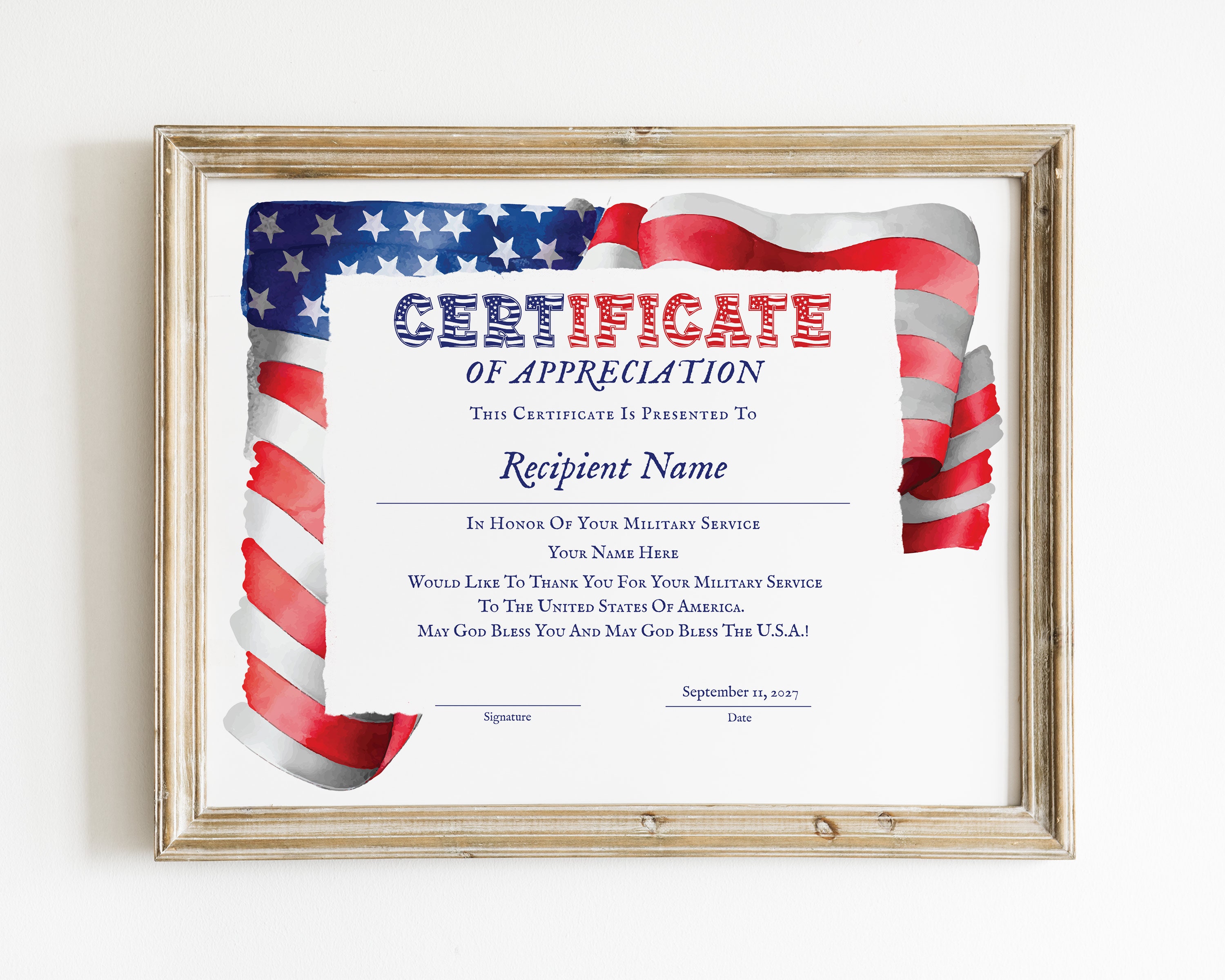 Military Certificates Templates military-certificates-templates