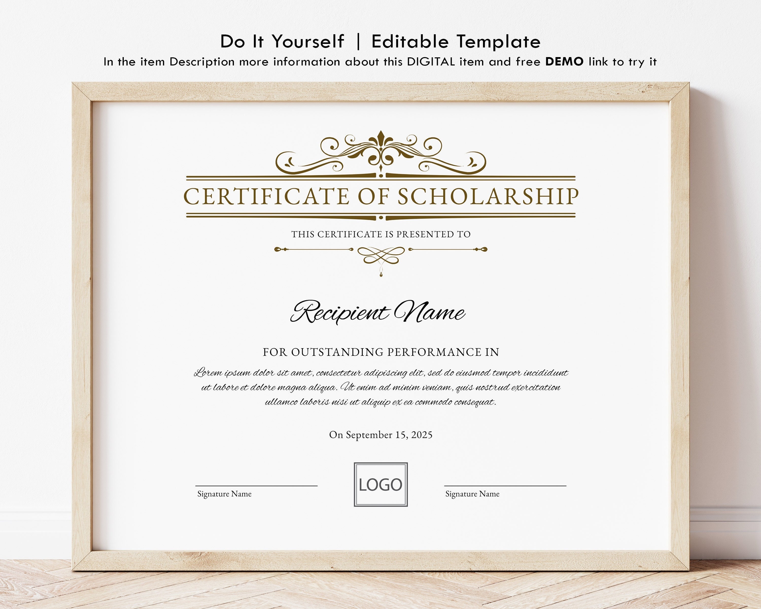 Pin on Certificate Template Ideas