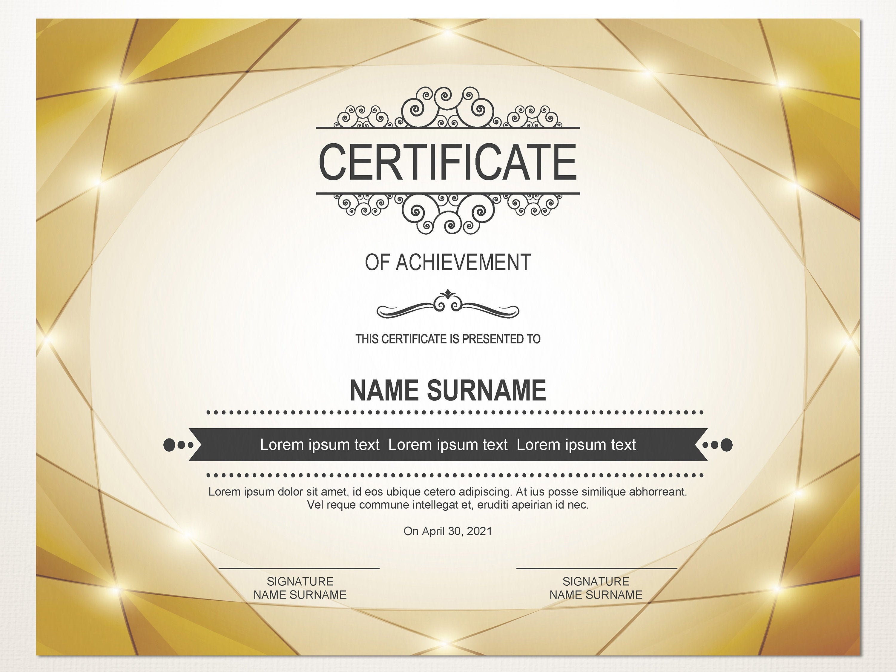 Printable Certificate of Appreciation, Certificate Template EDITABLE,  Printable Blank Certificate Template, Instant Download With In Appreciation Certificate Templates