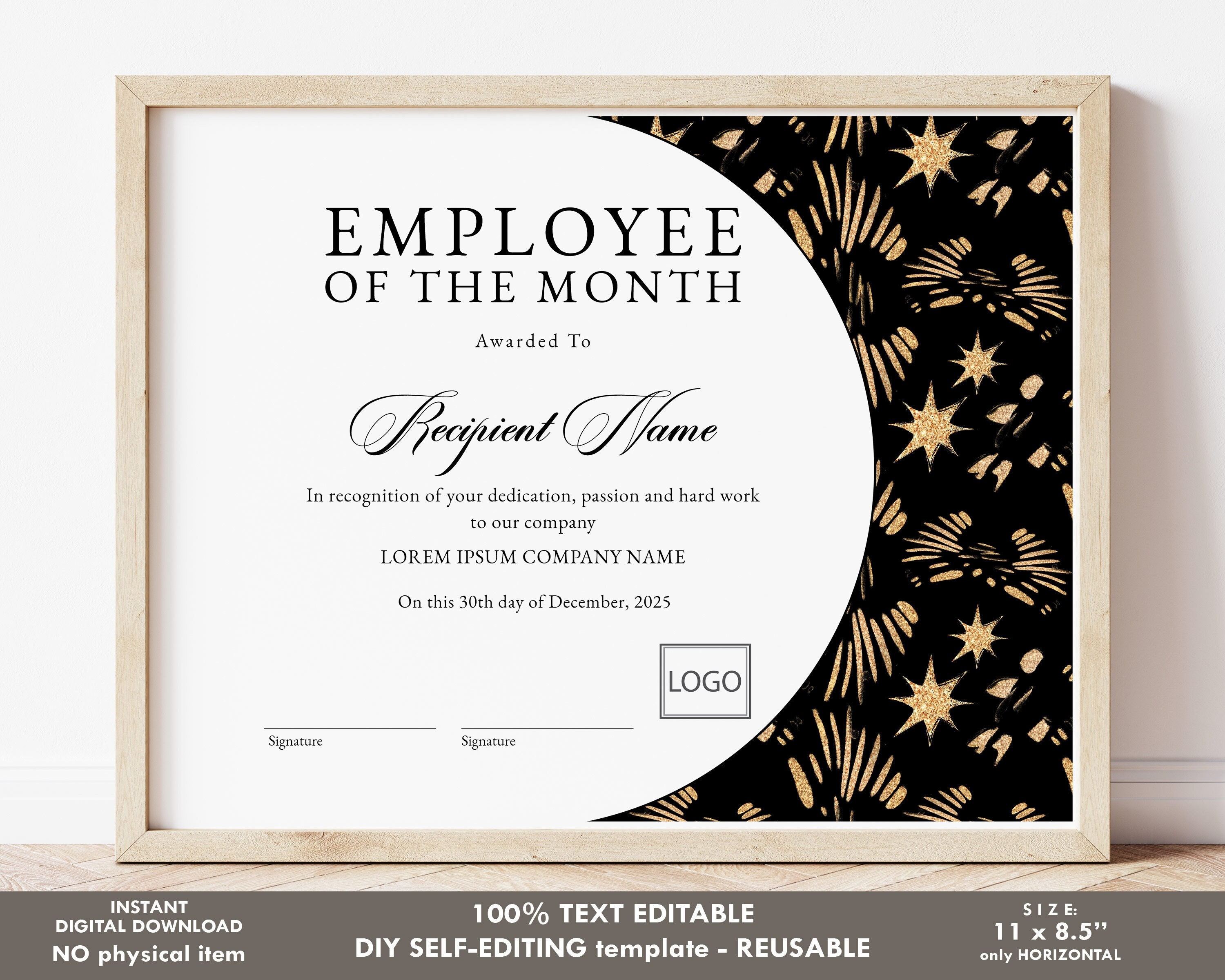 Employee Of The Month Certificates Templates Employee Of The Month Certificates Templates