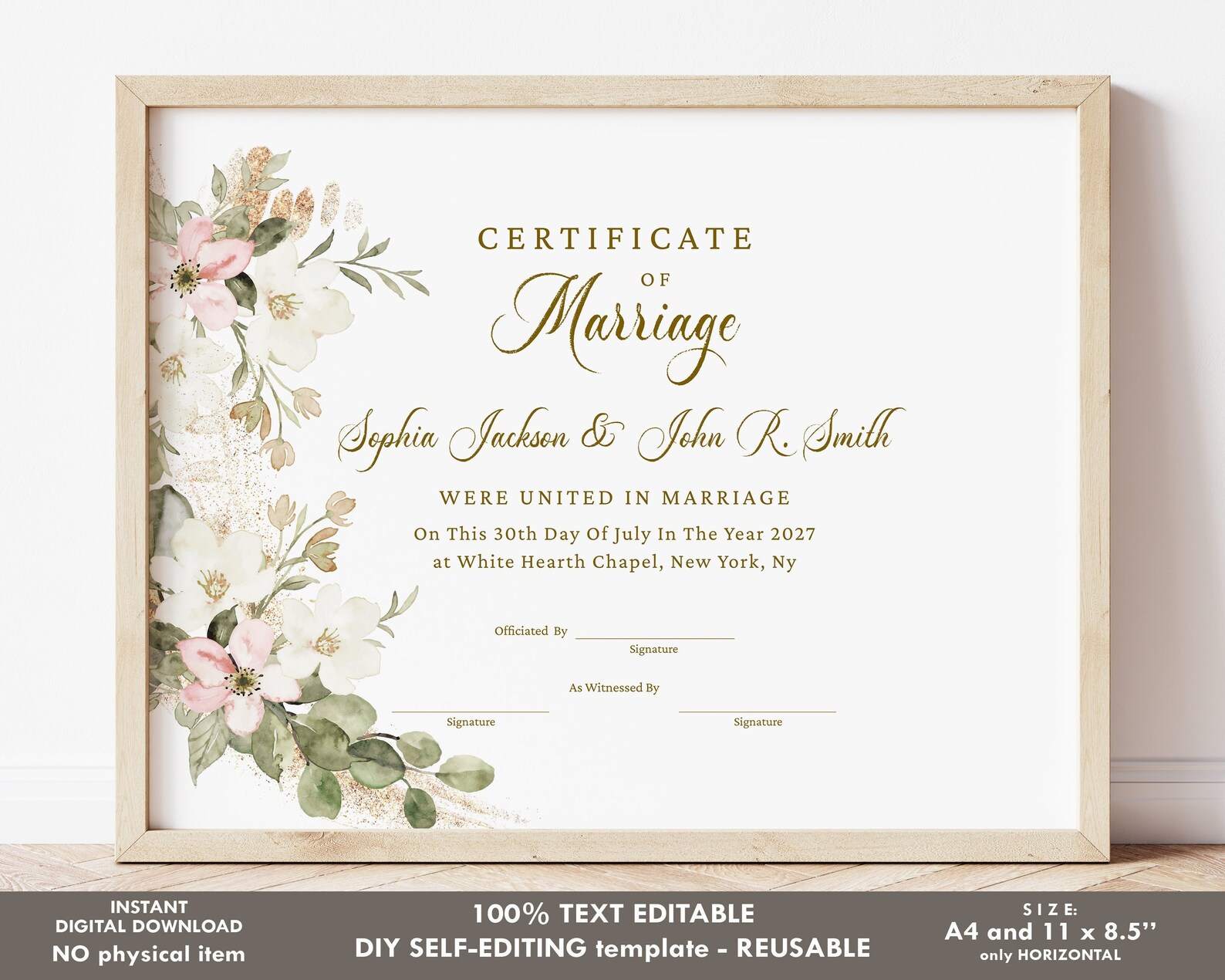 Image 10 for Elegant Certificate Templates Free