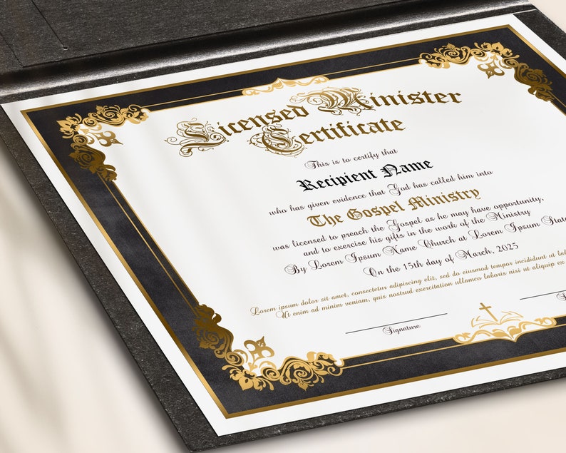 editable-licensed-minister-certificate-template-printable-etsy