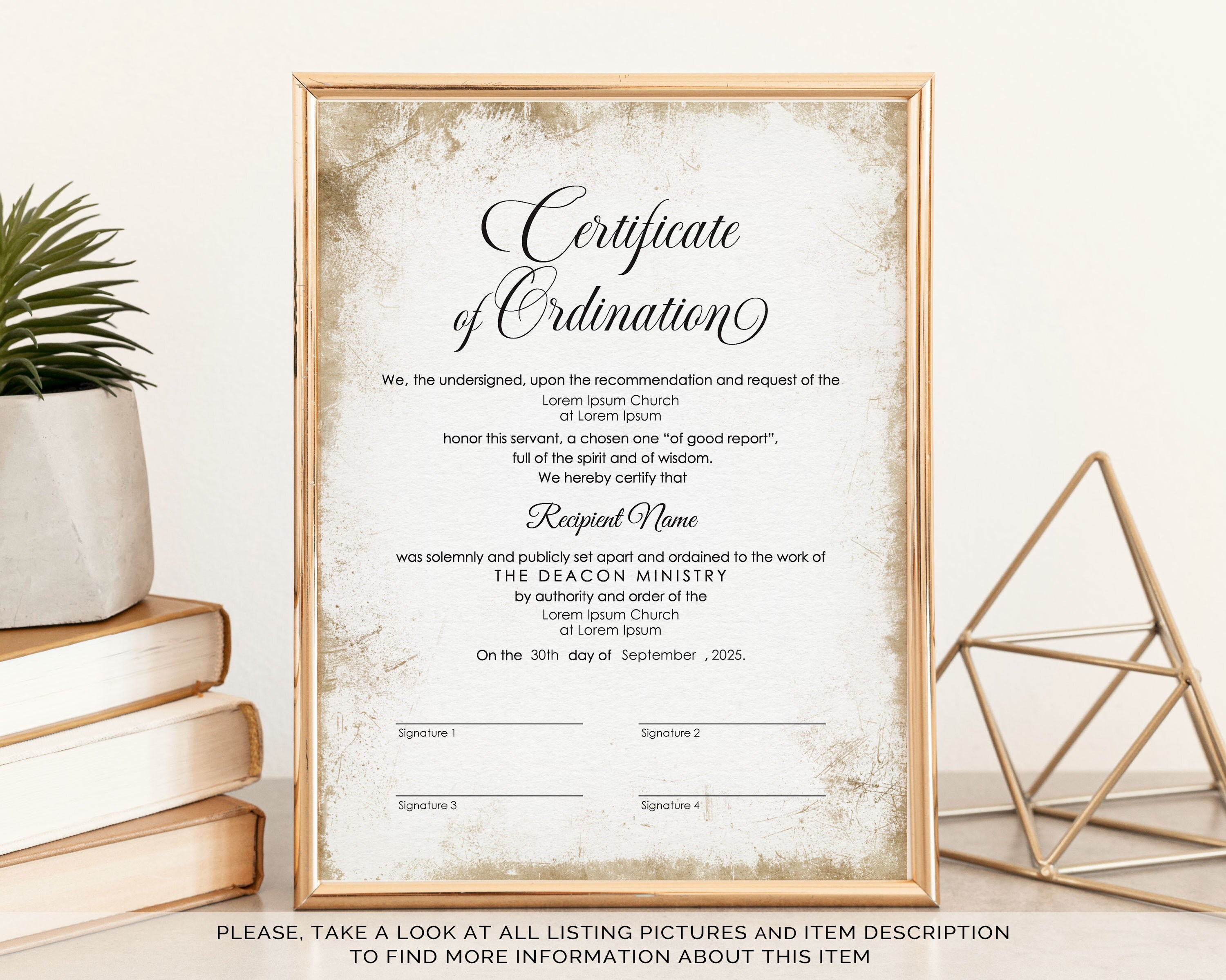 Looks like a deacon essay image