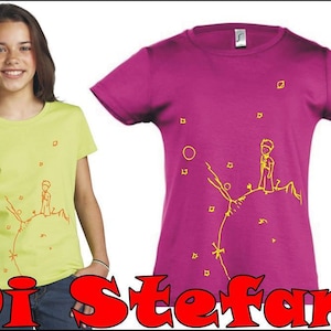 ¡Camiseta hecha a medida para niños! le petit Prince, der kleine Prinz,, Väike prints,el petit príncep,el Principito,il piccolo Principe