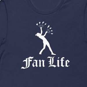 Fan Life, Flow Fans, Fire Fans, Flow Life Fans, Flow Toys, Fan Artist, Flow Artist, Wick Fire Fans Short Sleeve T-Shirt