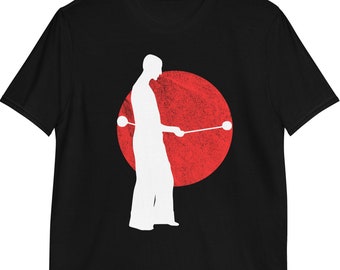 Silhouette Poi Ball Spinning Camiseta